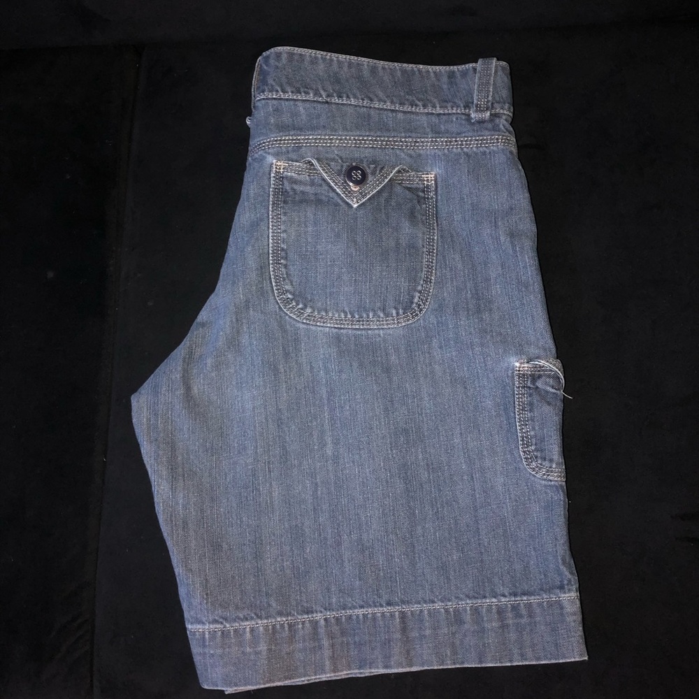 Lee One True Fit Jean Shorts Size 14 - Picture 3 of 4